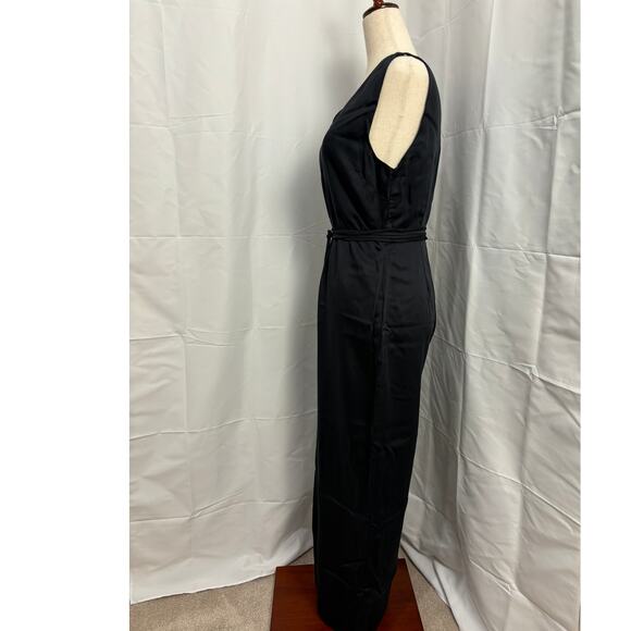 NWT Ettitude Sateen Jumpsuit - Onyx - Picture 3 of 7